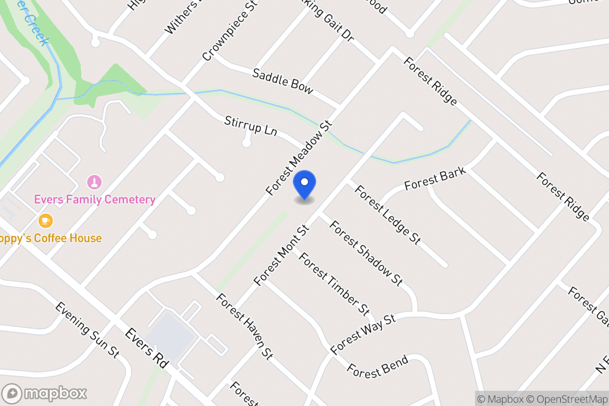 Map of 7103  Forest Mont St