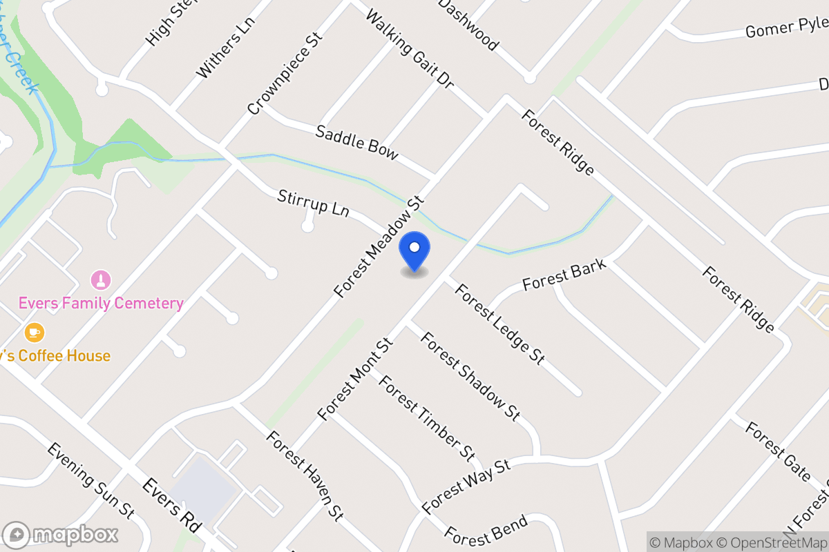 Map of 7115  Forest Mont St