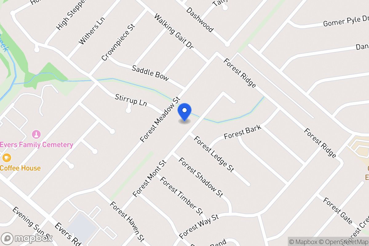 Map of 7123  Forest Mont St