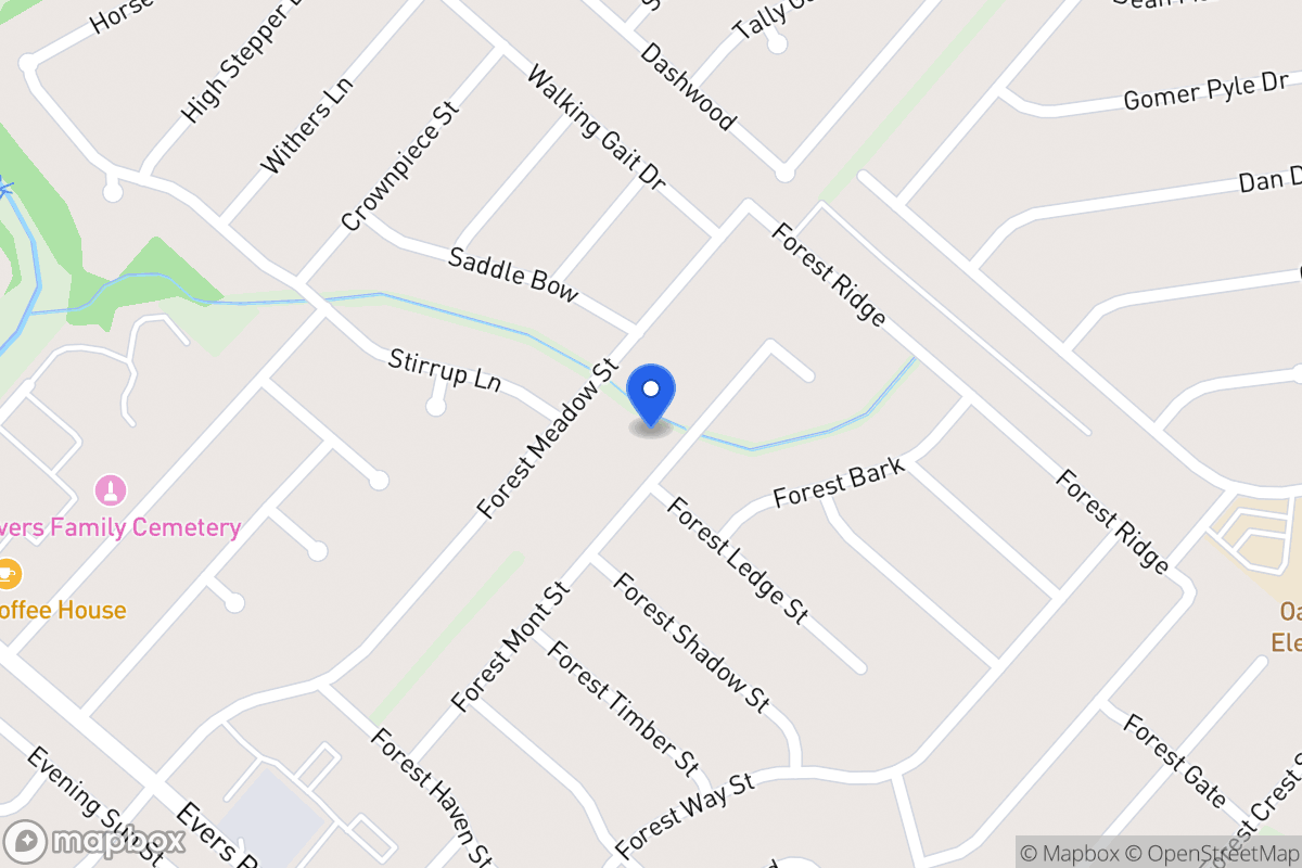 Map of 7127  Forest Mont St