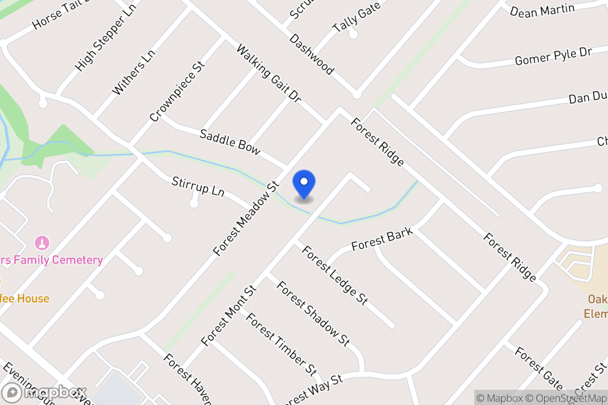 Map of 7203  Forest Mont St