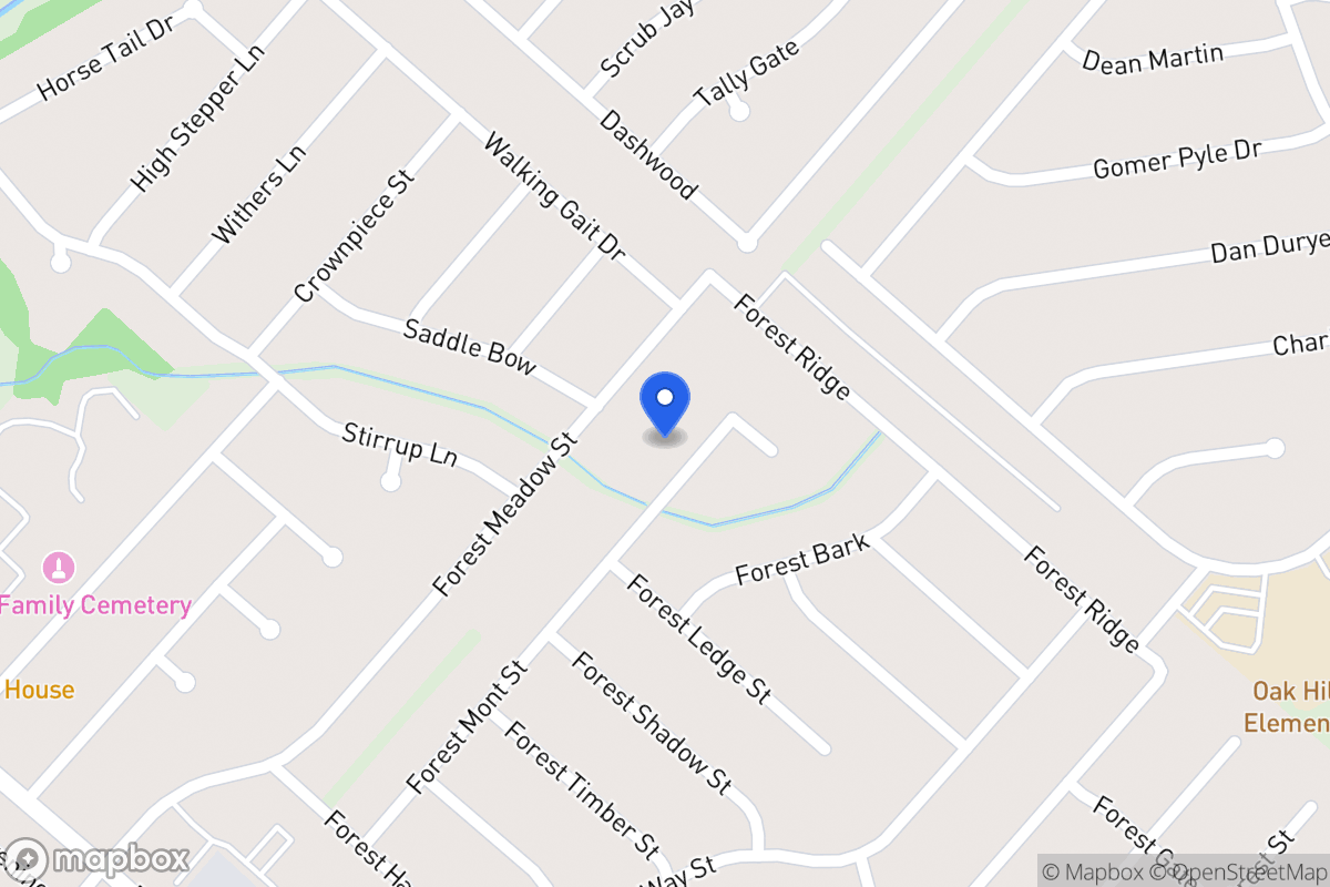 Map of 7211  Forest Mont St