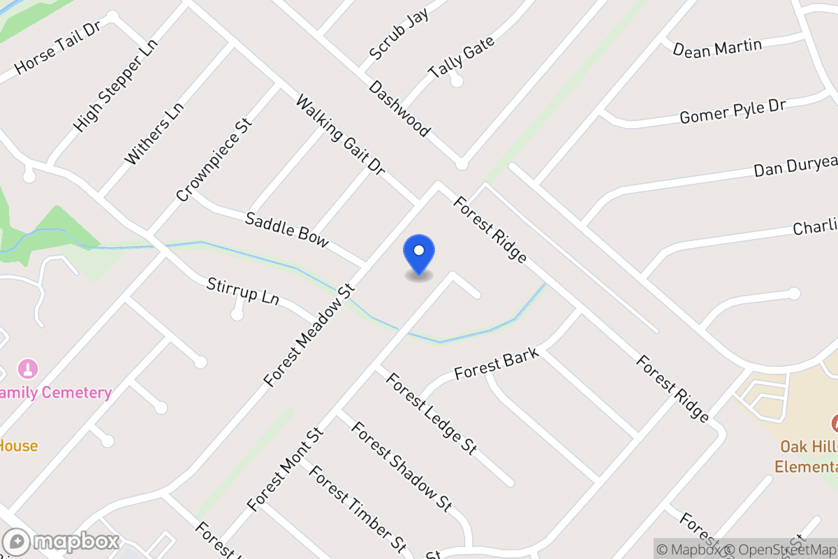 Map of 7215  Forest Mont St