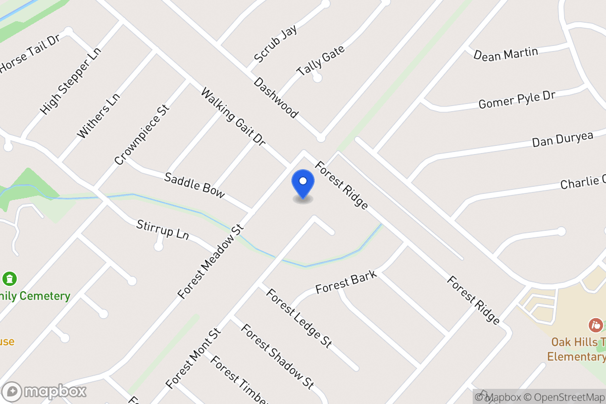 Map of 7223  Forest Mont St