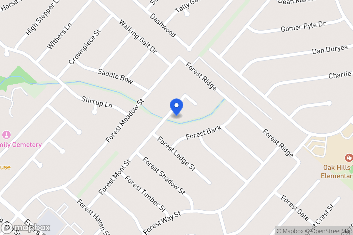 Map of 7206  Forest Mont St