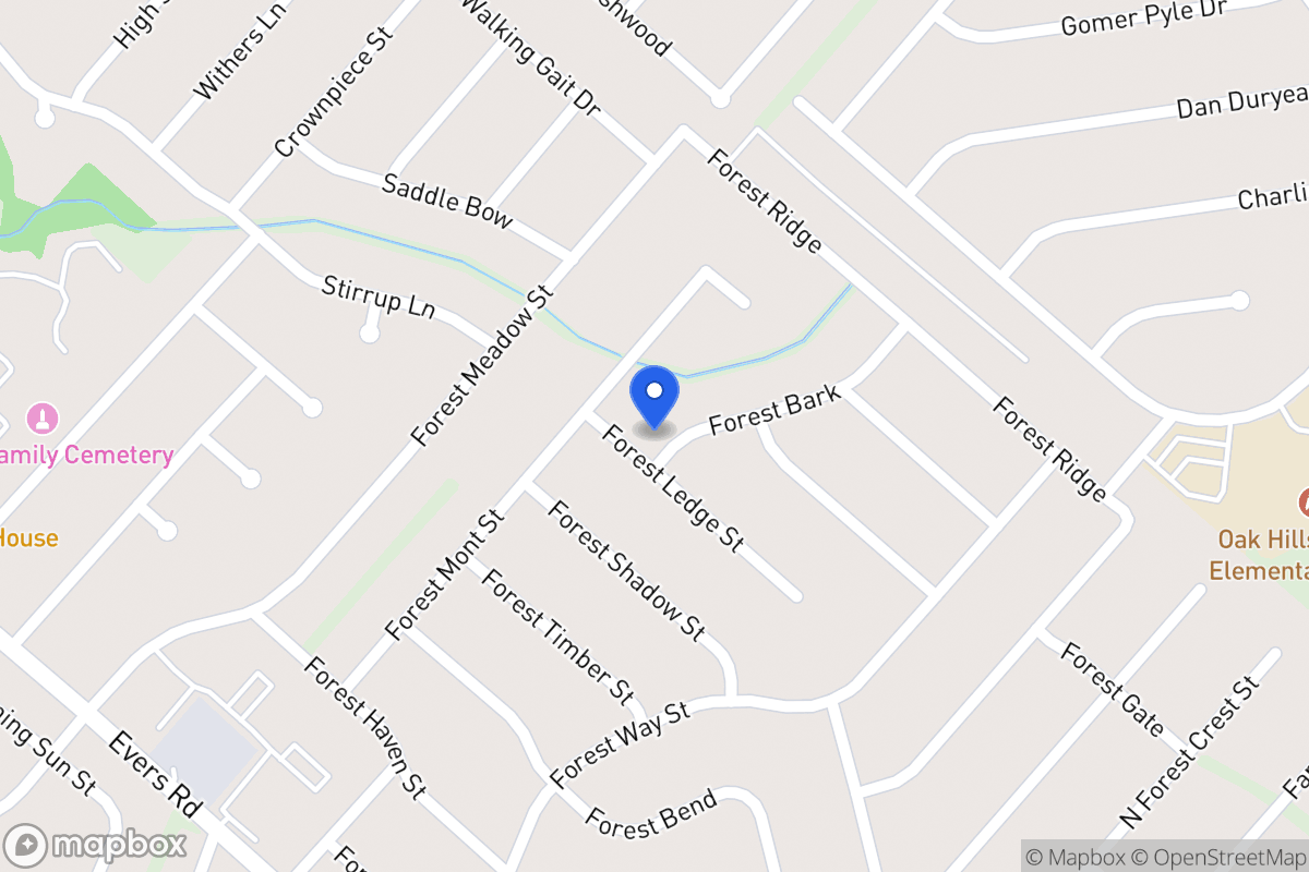 Map of 7103  Forest Brk