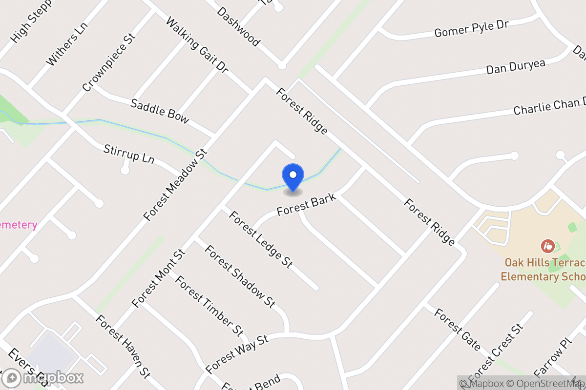 Map of 7119  Forest Brk