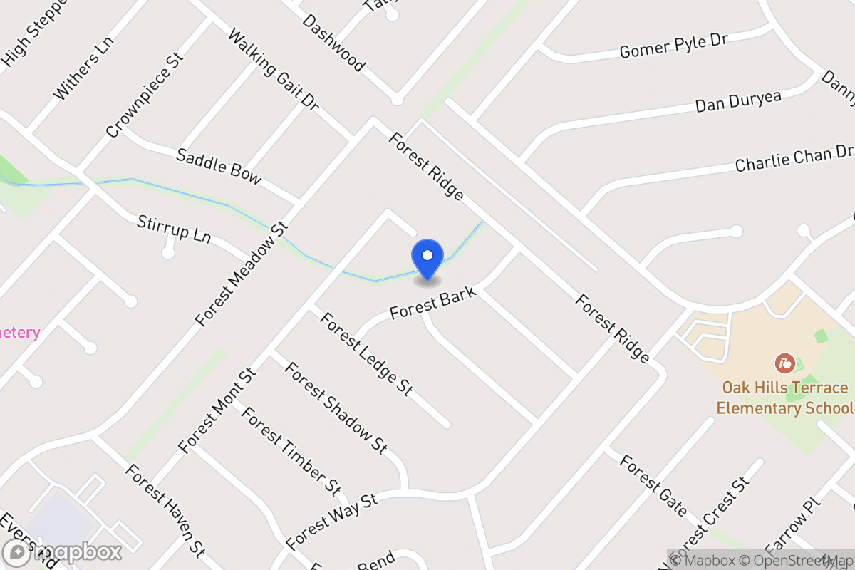 Map of 7123  Forest Brk