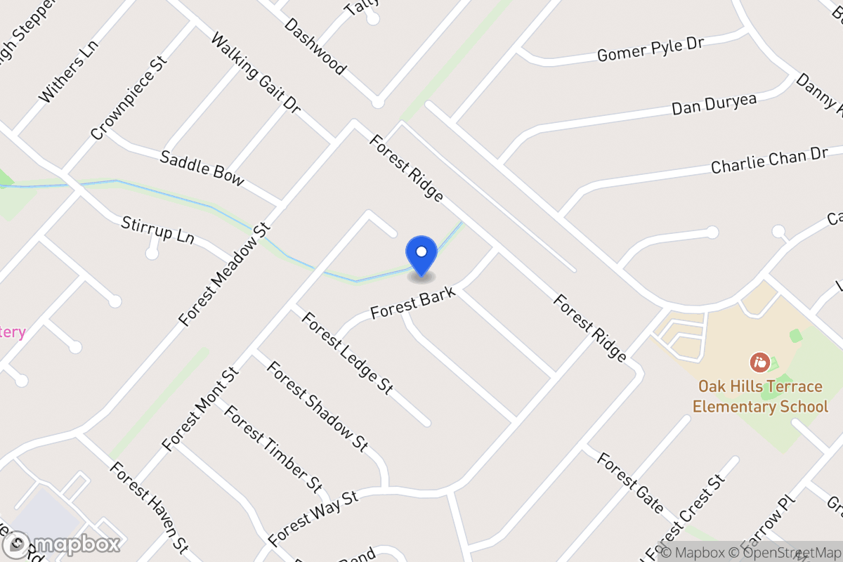 Map of 7127  Forest Brk