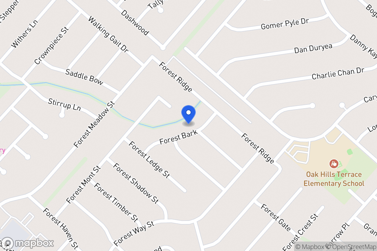 Map of 7131  Forest Brk
