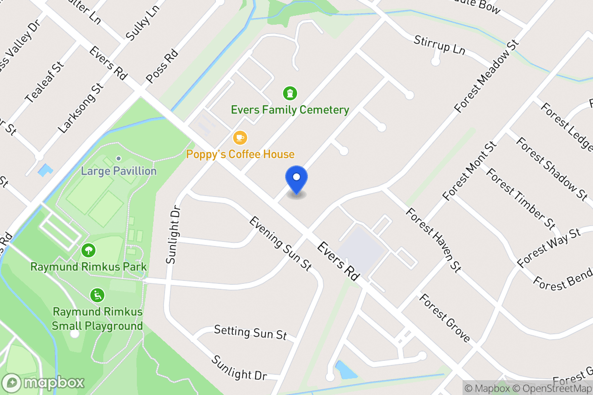 Map of 7006  Forest Moss St