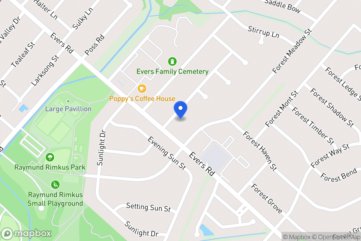 Map of 7010  Forest Moss St