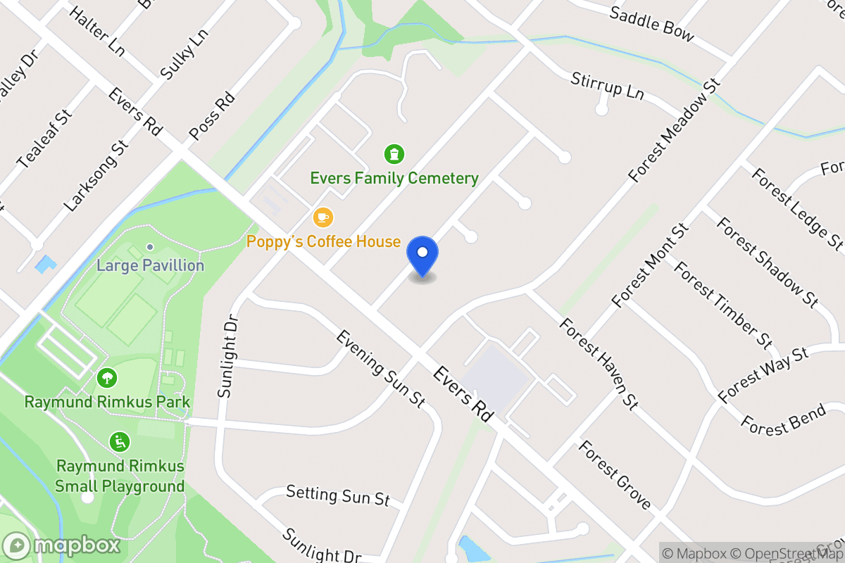 Map of 7014  Forest Moss St