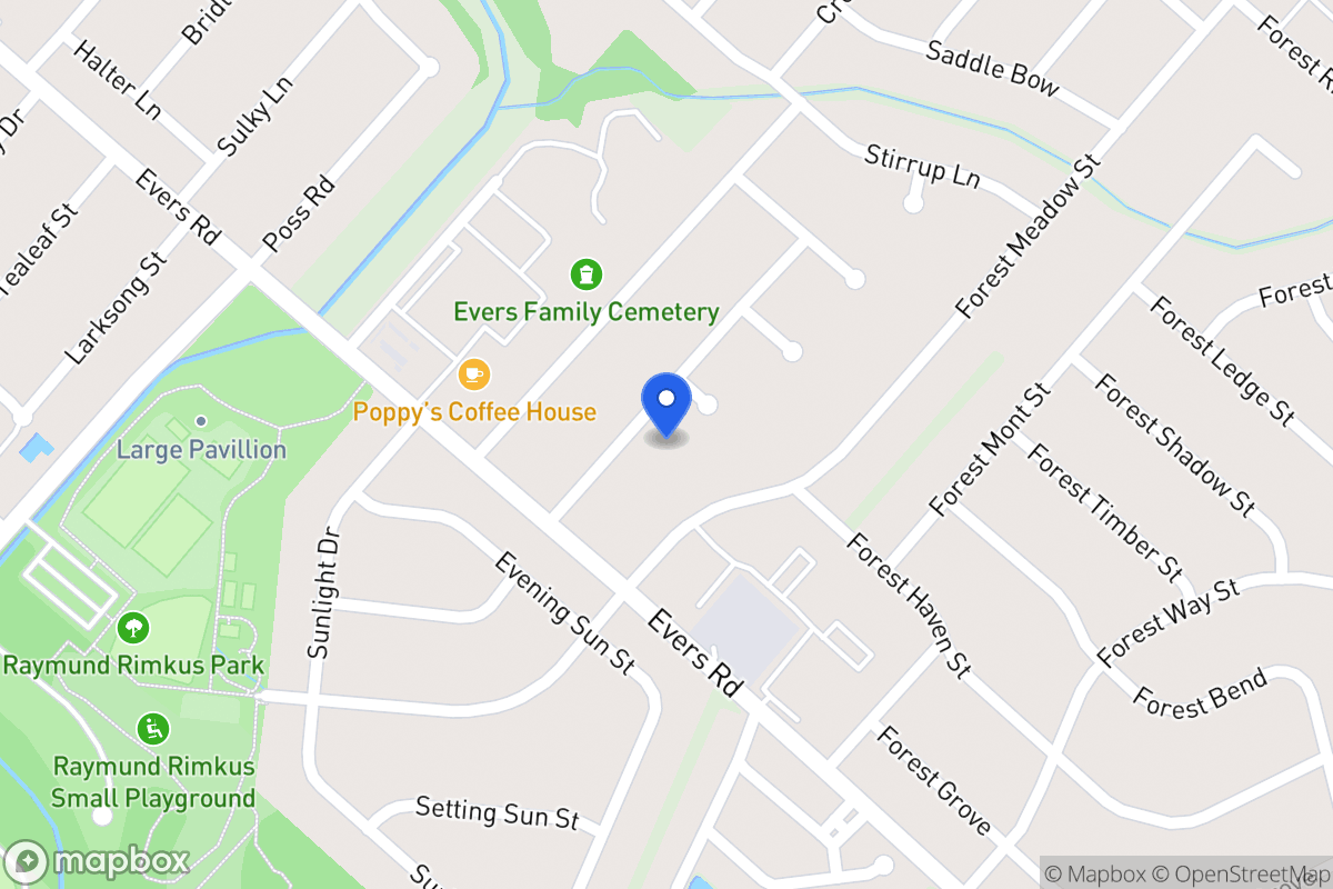 Map of 7022  Forest Moss St