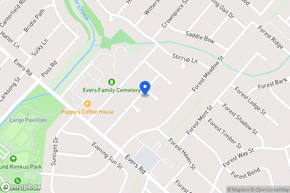 Map of 6214  Forest Rose St