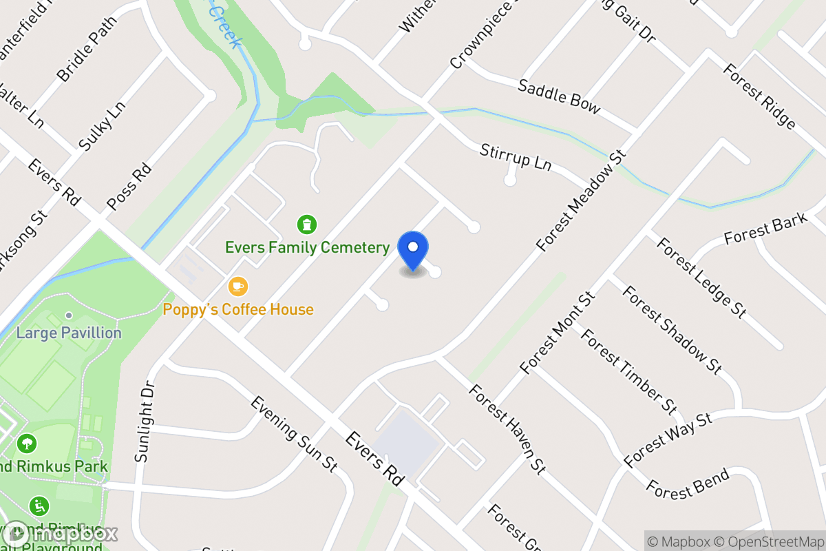 Map of 6210  Forest Rose St