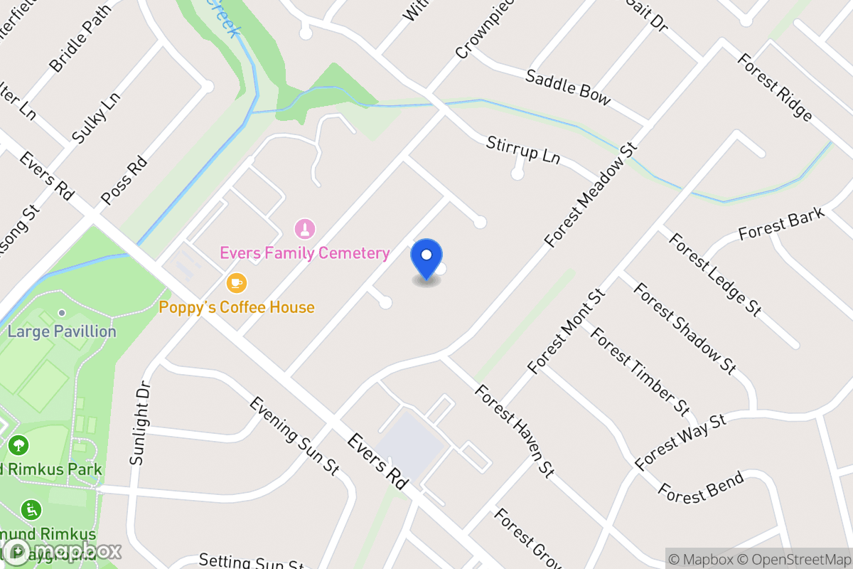 Map of 6206  Forest Rose St