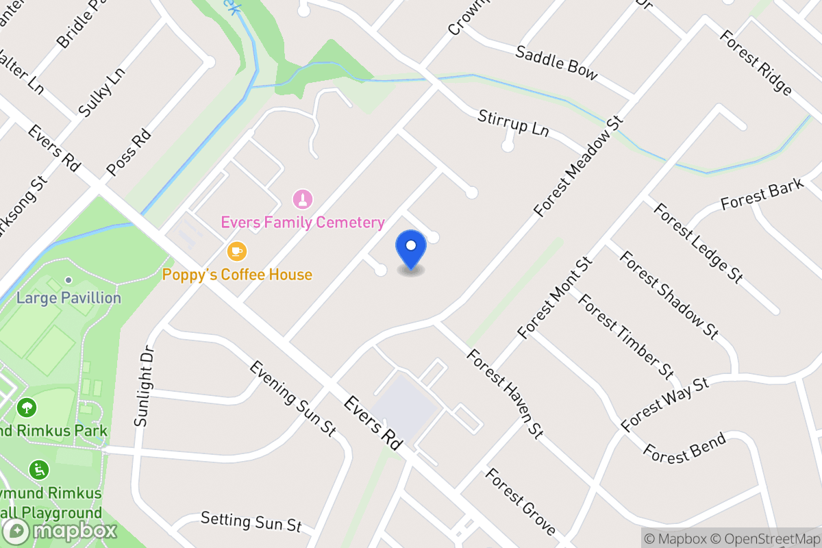 Map of 6201  Forest Cir