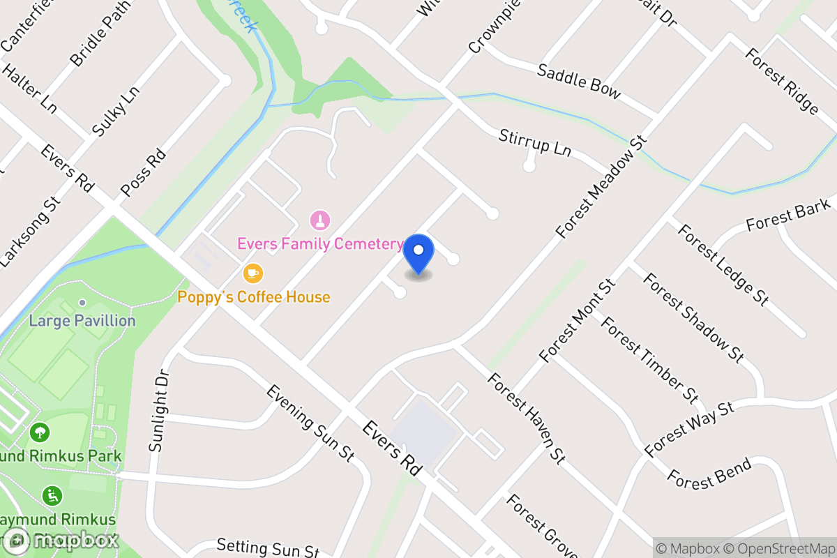 Map of 6203  Forest Cir