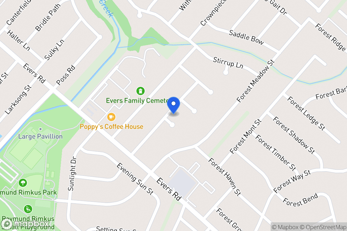 Map of 6207  Forest Cir