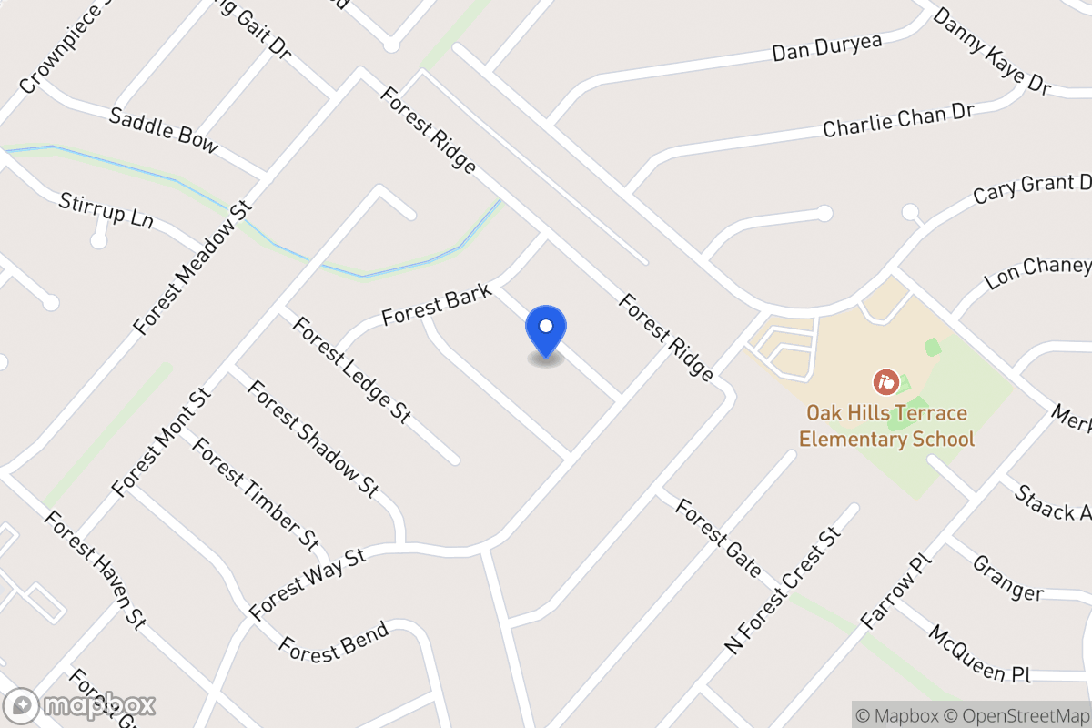 Map of 5914  Forest Mill St