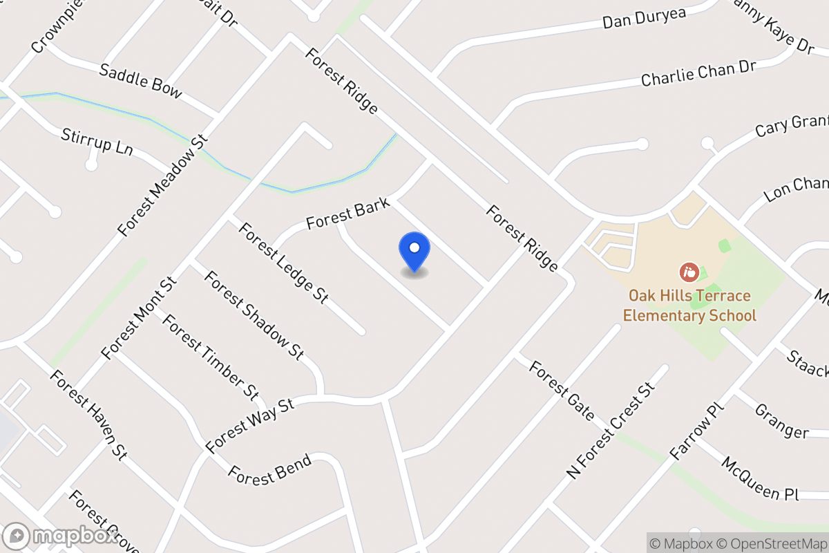 Map of 5915  Forest Knoll St