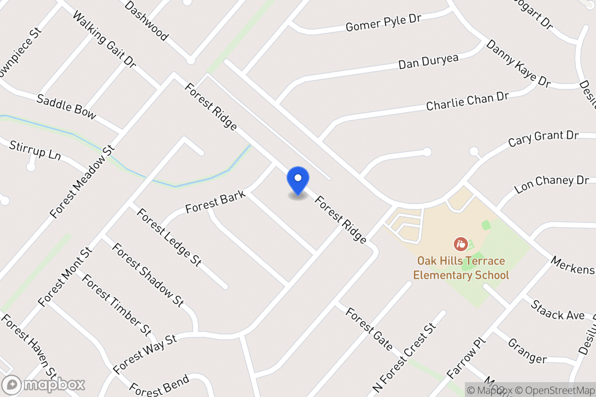 Map of 5930  Forest Rdg