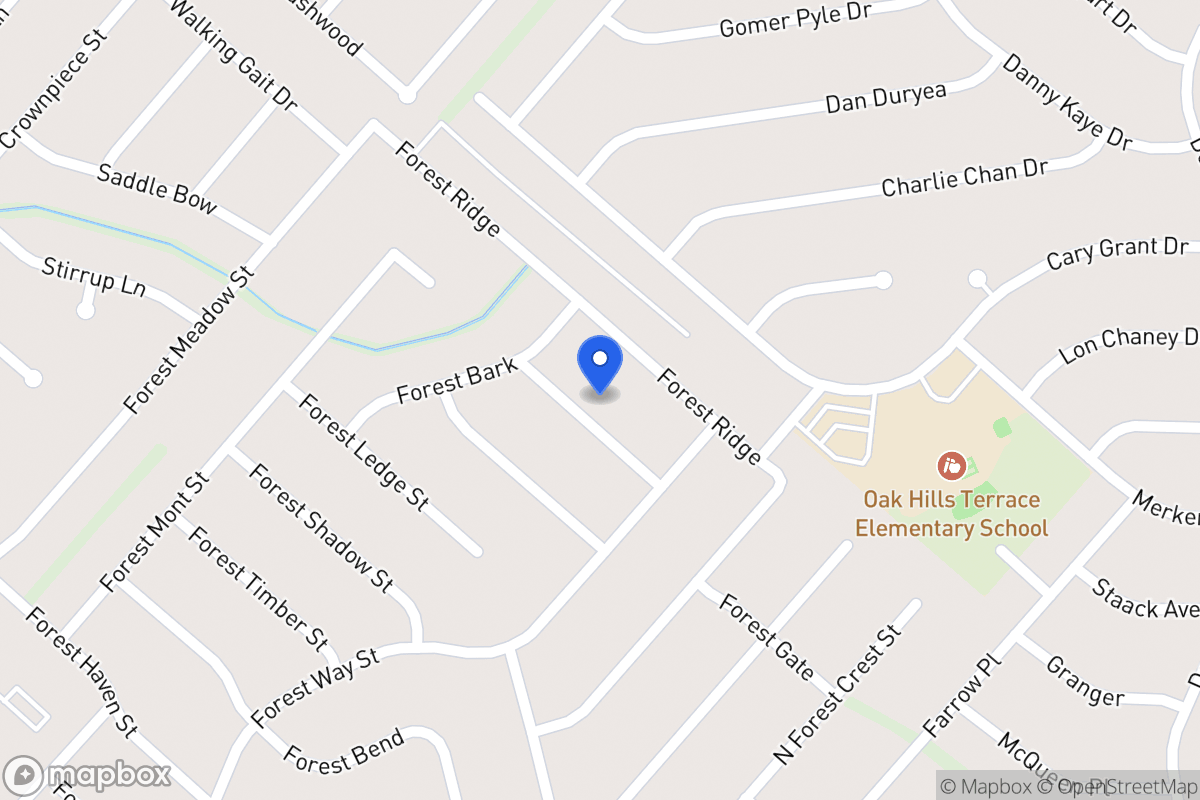 Map of 5919  Forest Mill St