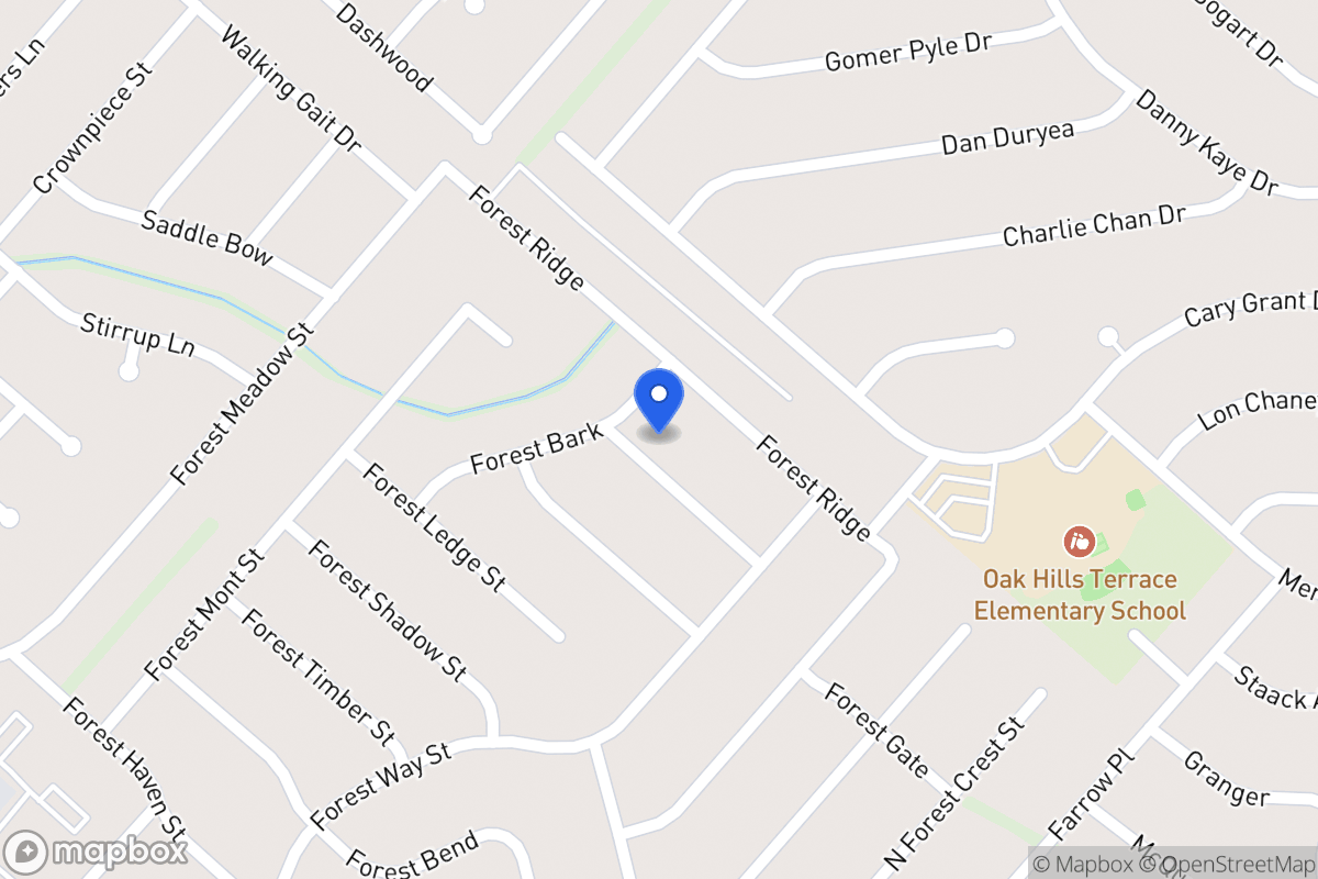 Map of 5927  Forest Mill St