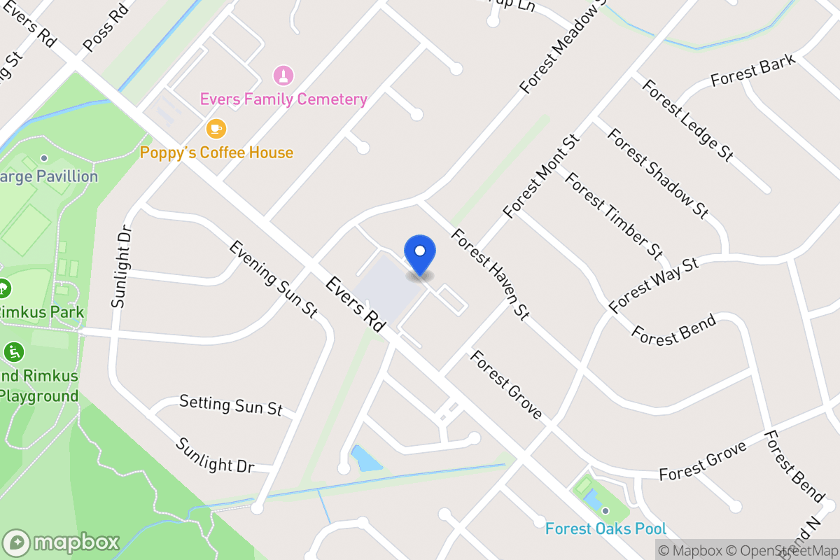 Map of 6313  Evers Rd