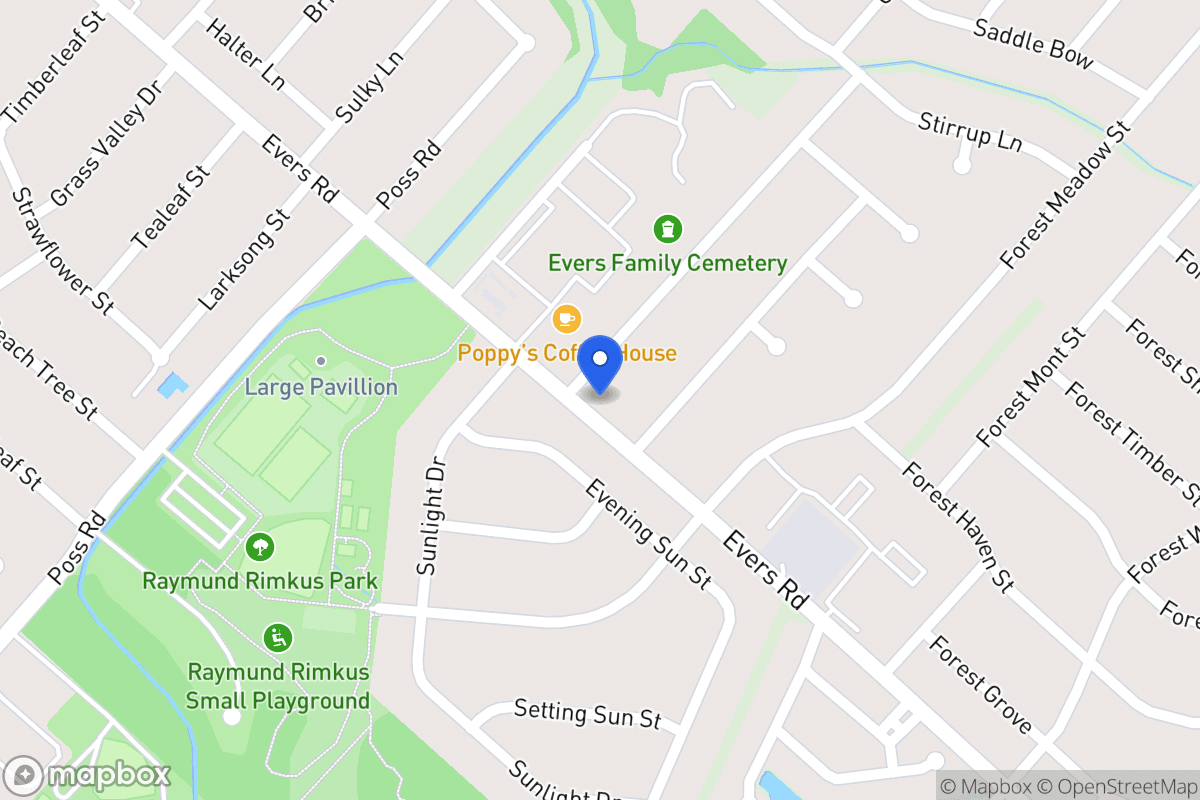 Map of 7002  Forest Pine St