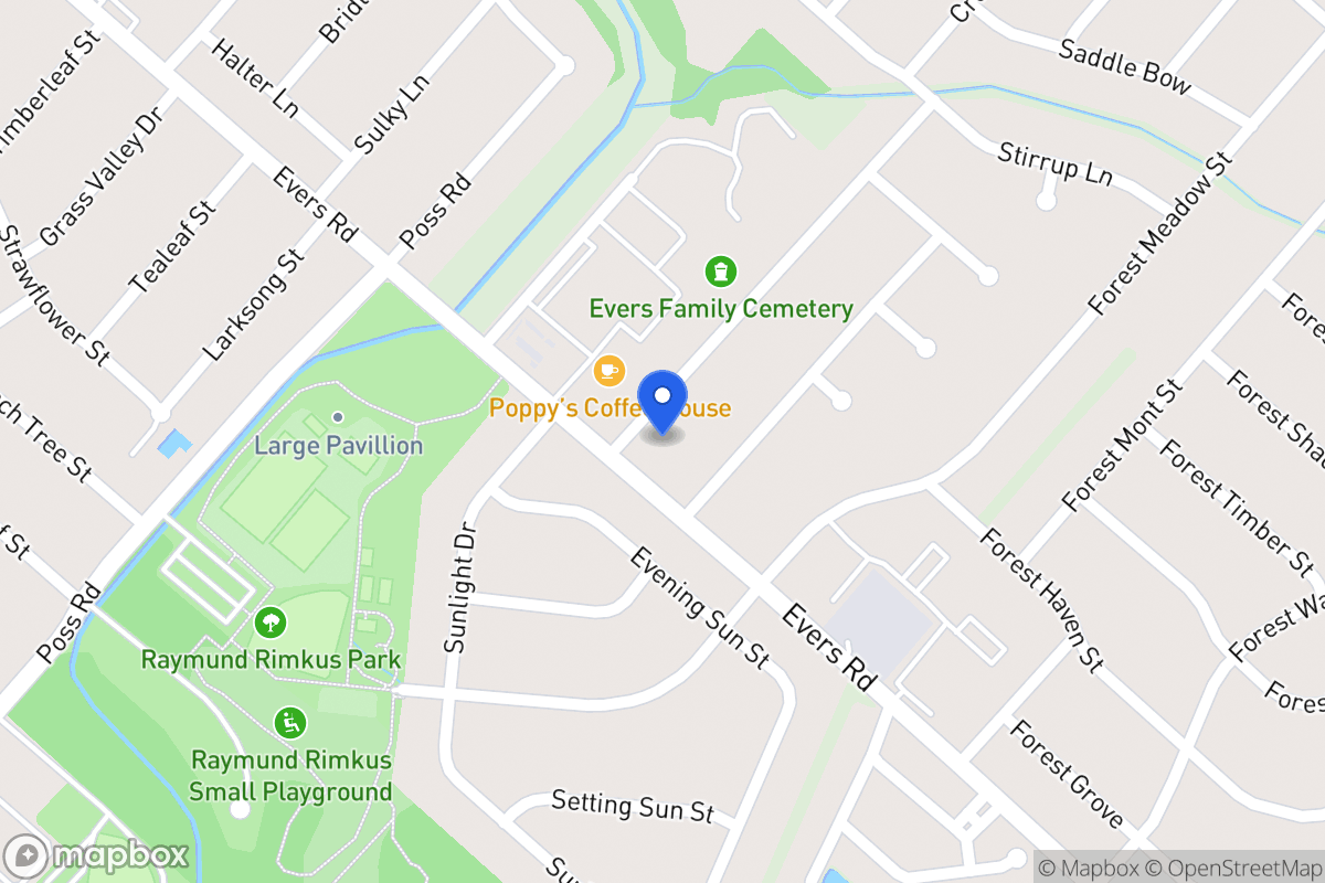 Map of 7006  Forest Pine St
