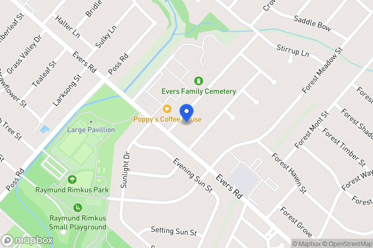 Map of 7010  Forest Pine St