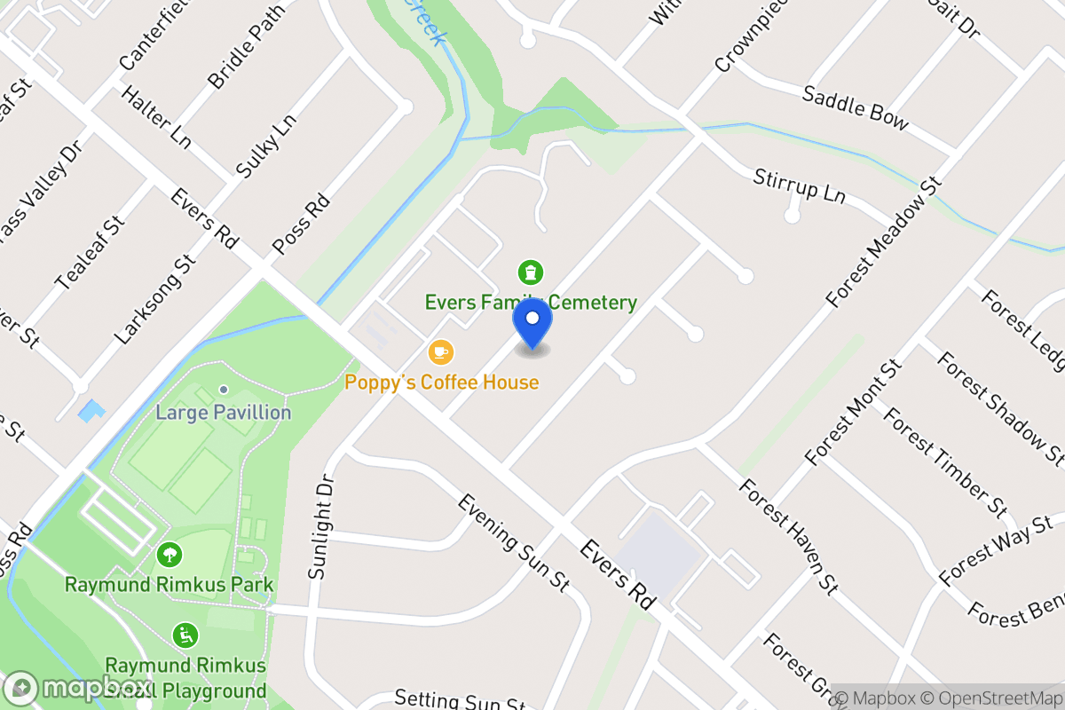 Map of 7022  Forest Pine St