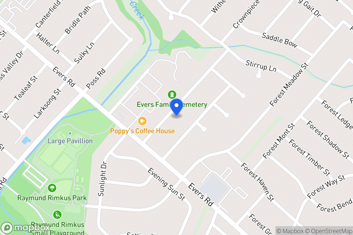 Map of 7026  Forest Pine St