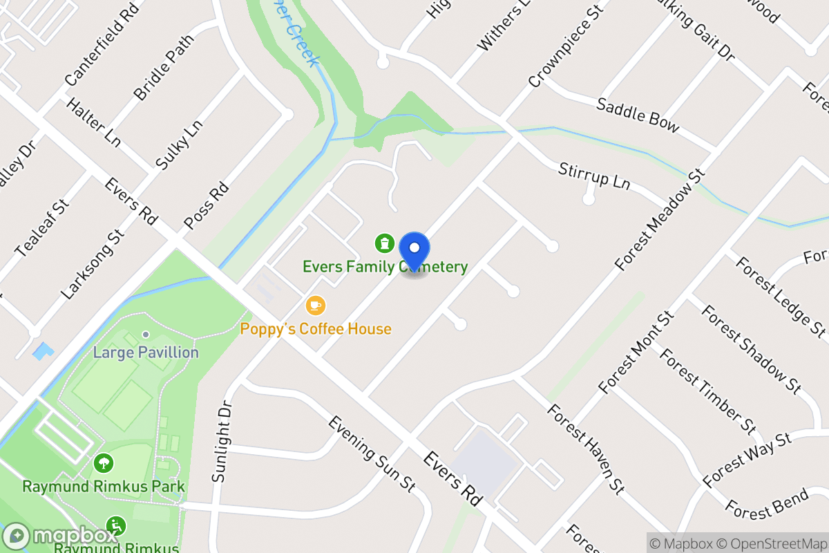 Map of 7102  Forest Pine St