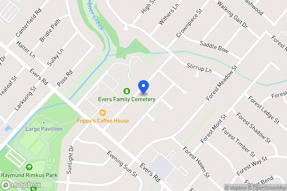 Map of 7110  Forest Pine St