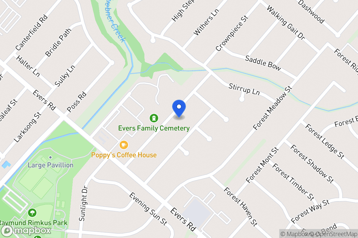 Map of 7114  Forest Pine St
