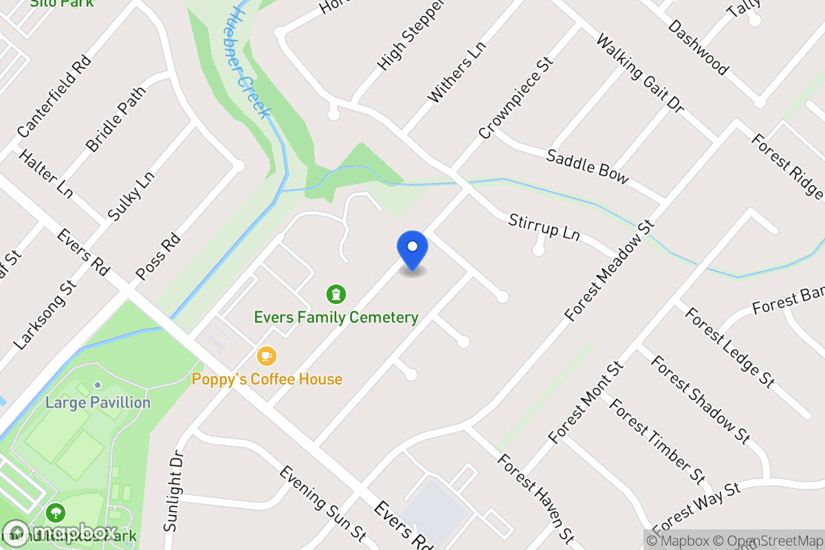Map of 7122  Forest Pine St