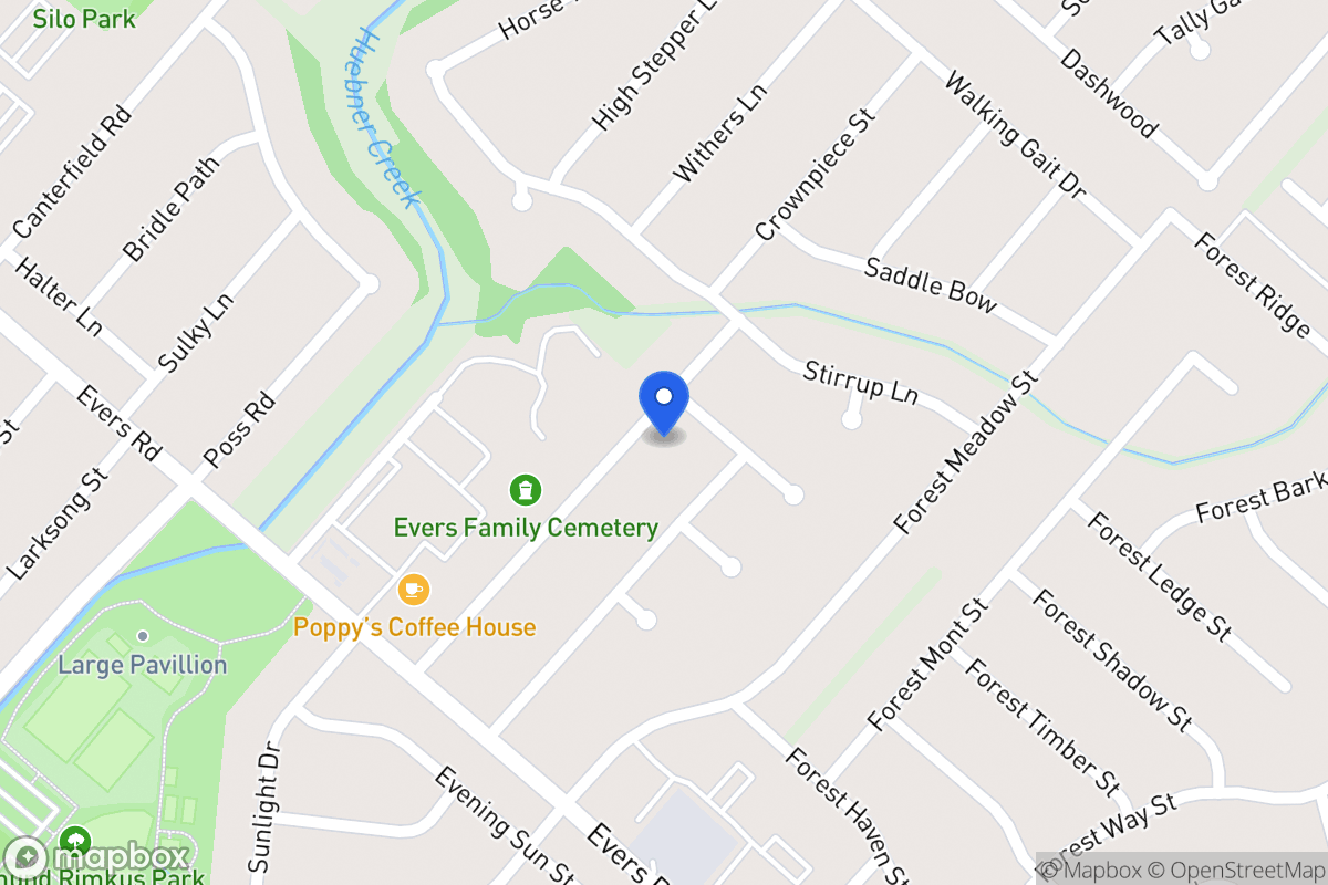 Map of 7126  Forest Pine St
