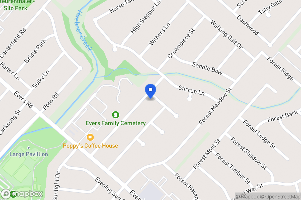Map of 7130  Forest Pine St