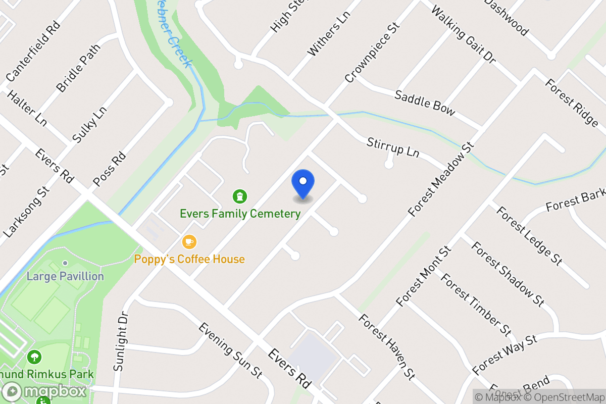Map of 7119  Forest Moss St