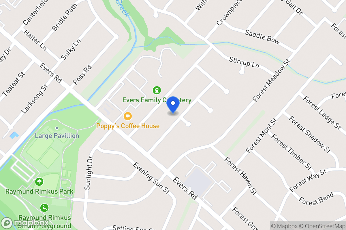 Map of 7031  Forest Moss St