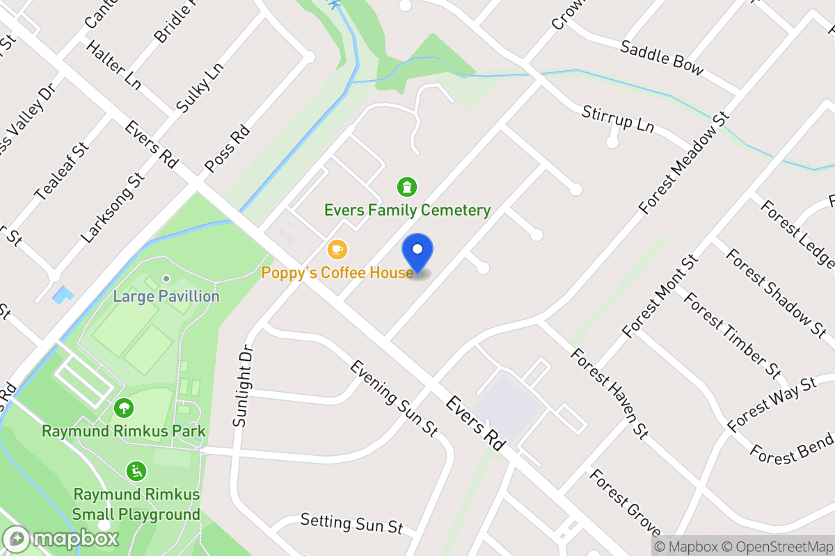 Map of 7019  Forest Moss St