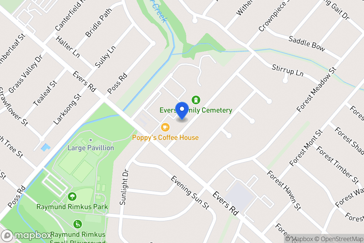 Map of 7019  Forest Pine St