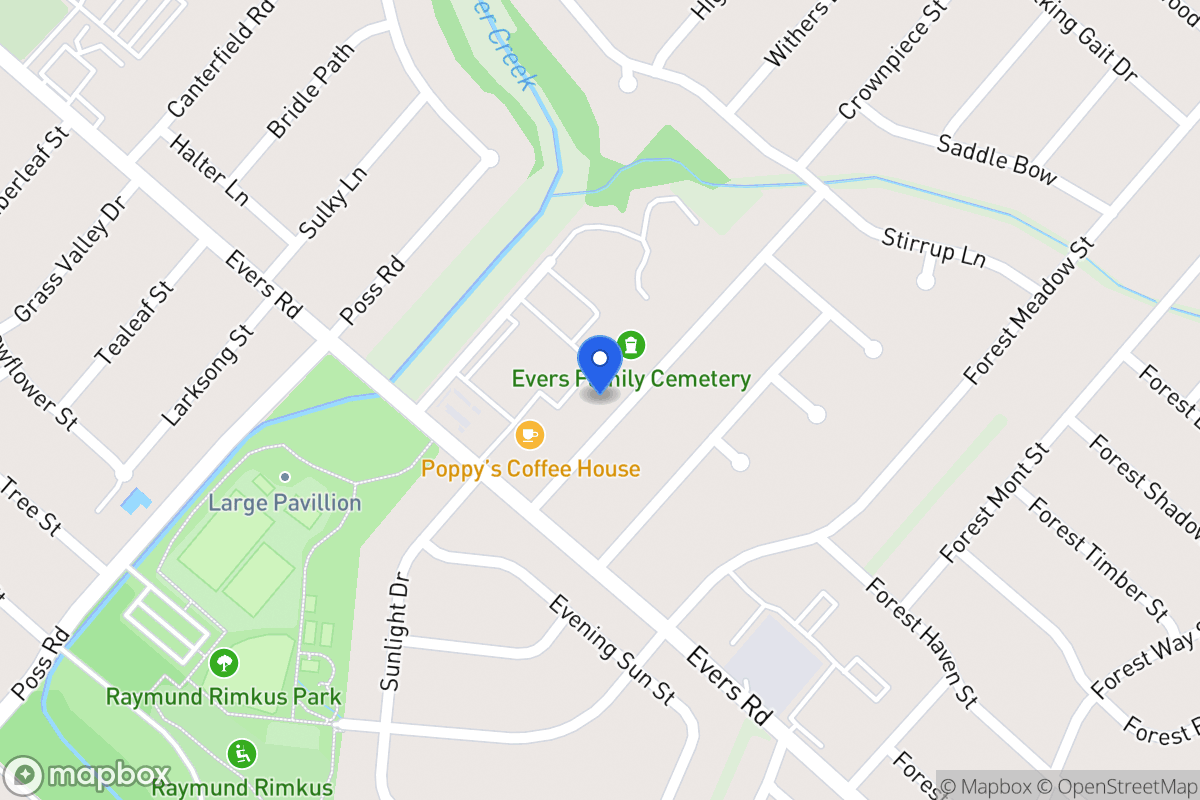 Map of 7023  Forest Pine St