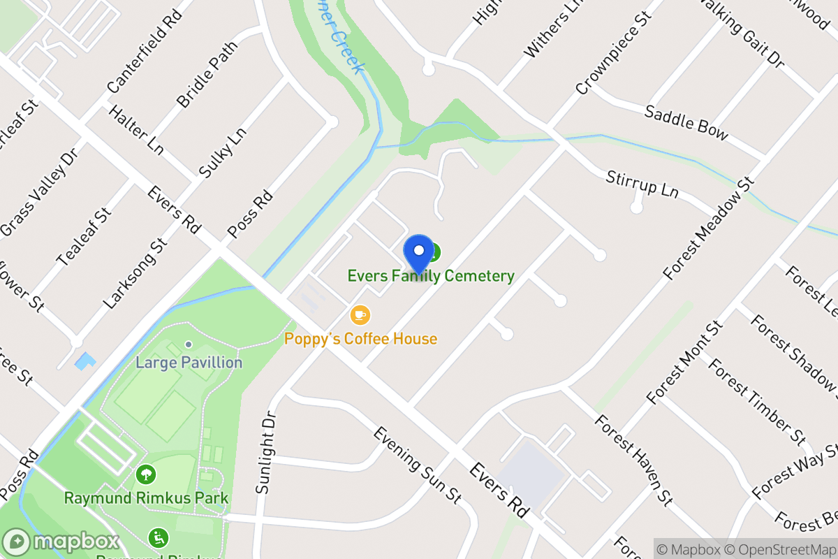 Map of 7027  Forest Pine St
