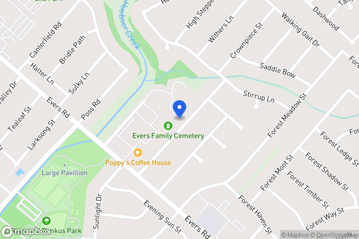 Map of 7111  Forest Pine St