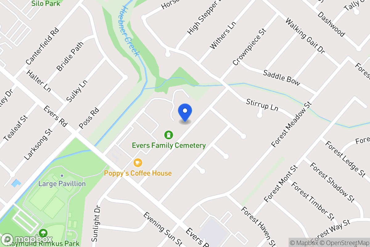 Map of 7115  Forest Pine St