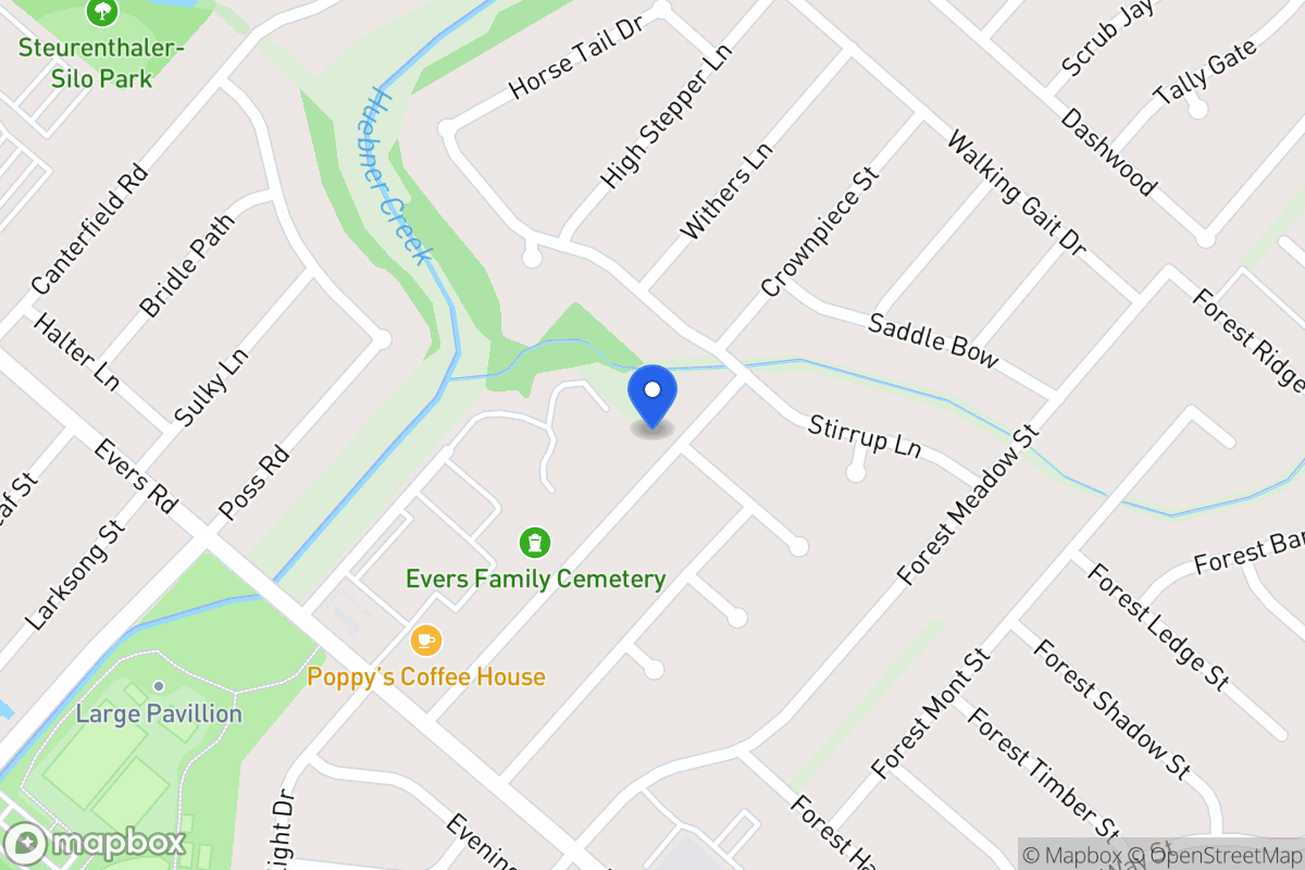 Map of 7131  Forest Pine St